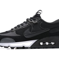 Nike Air Max 90 Futura Uomo Scarpe Nero Bianco DM9922-003