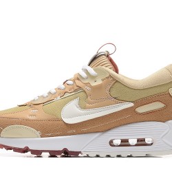 Nike Air Max 90 Futura Uomo Scarpe Marrone Bianco