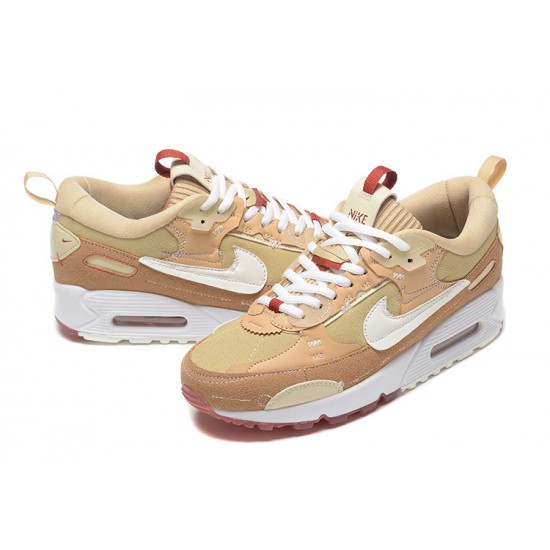 Nike Air Max 90 Futura Uomo Scarpe Marrone Bianco