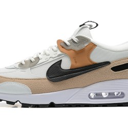 Nike Air Max 90 Futura Uomo Scarpe Bianco Marrone DM9922-002