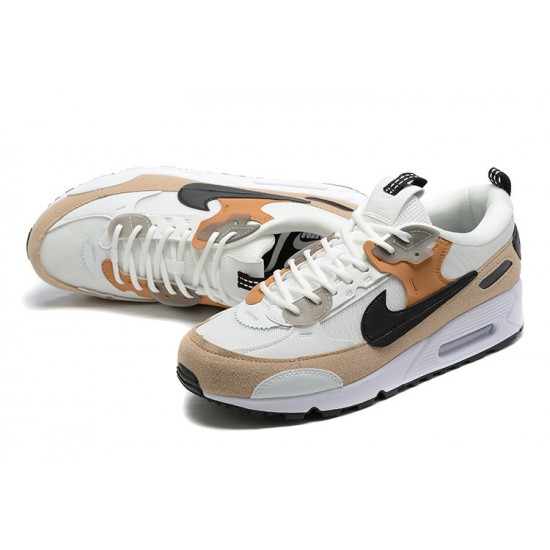 Nike Air Max 90 Futura Uomo Scarpe Bianco Marrone DM9922-002