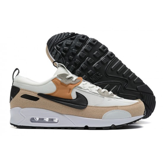 Nike Air Max 90 Futura Uomo Scarpe Bianco Marrone DM9922-002