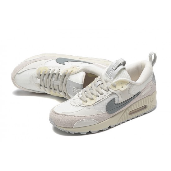 Nike Air Max 90 Futura Uomo Scarpe Bianco Grigio