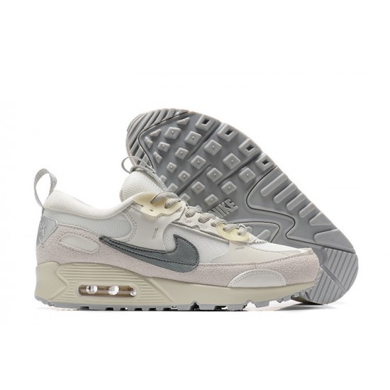 Nike Air Max 90 Futura Uomo Scarpe Bianco Grigio