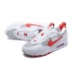 Nike Air Max 90 Futura Uomo Scarpe Bianco Rosso FD9865-100