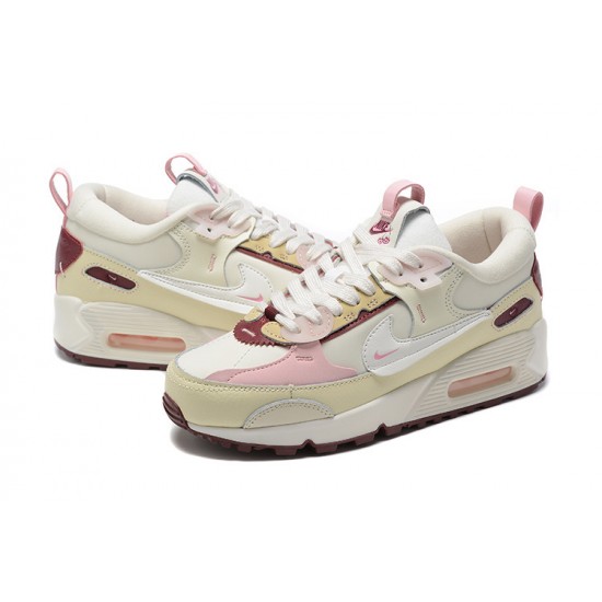 Nike Air Max 90 Futura Donna Scarpe Beige Rosa