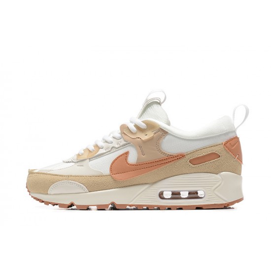 Nike Air Max 90 Futura Donna Scarpe Bianco Marrone DV7190-100