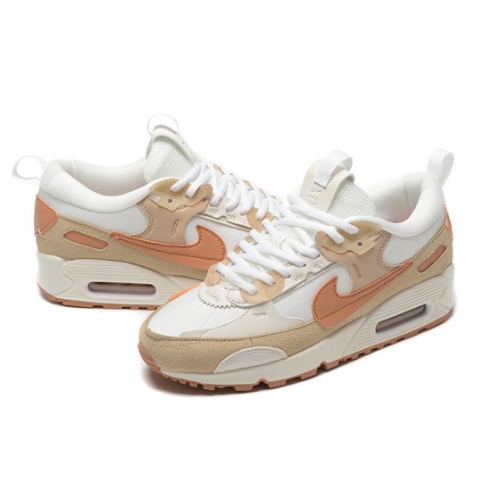 Nike Air Max 90 Futura Donna Scarpe Bianco Marrone DV7190-100