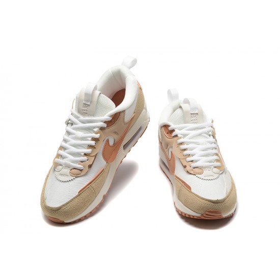 Nike Air Max 90 Futura Donna Scarpe Bianco Marrone DV7190-100