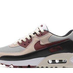 Nike Air Max 90 Uomo Scarpe Beige Rosso DQ4071-004