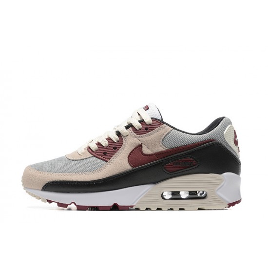 Nike Air Max 90 Uomo Scarpe Beige Rosso DQ4071-004