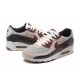 Nike Air Max 90 Uomo Scarpe Beige Rosso DQ4071-004