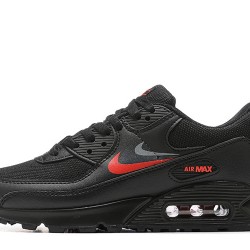 Nike Air Max 90 Uomo Scarpe Nero Rosso