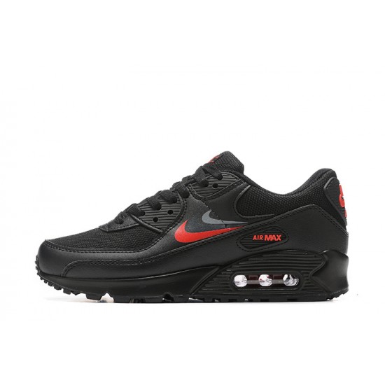 Nike Air Max 90 Uomo Scarpe Nero Rosso