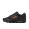 Nike Air Max 90 Uomo Scarpe Nero Rosso