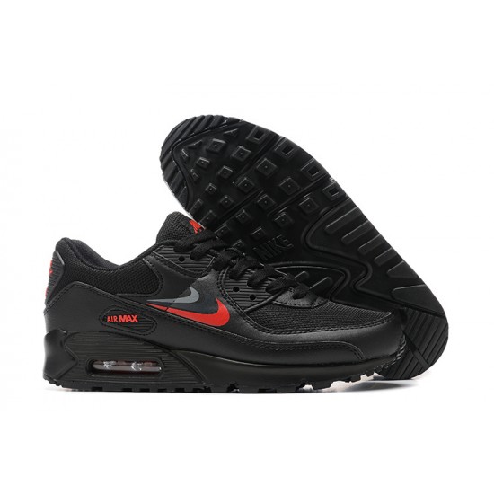 Nike Air Max 90 Uomo Scarpe Nero Rosso