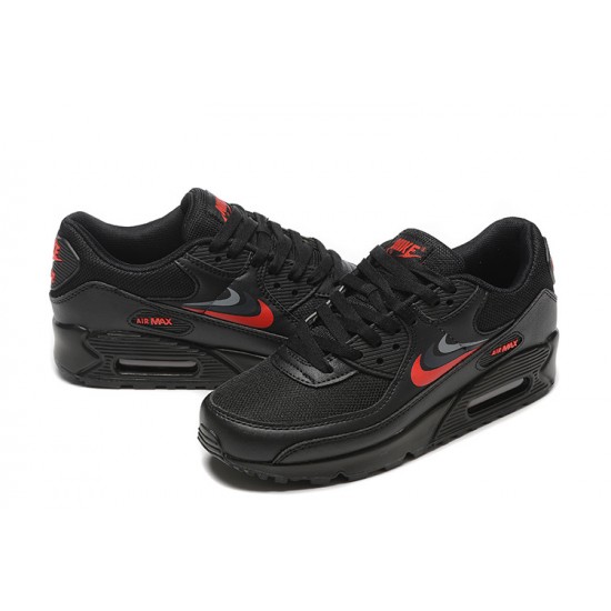 Nike Air Max 90 Uomo Scarpe Nero Rosso