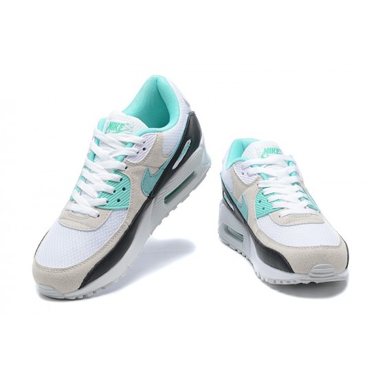 Nike Air Max 90 Uomo Scarpe Blu Beige and Grigio