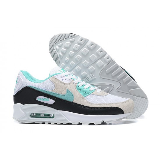 Nike Air Max 90 Uomo Scarpe Blu Beige and Grigio