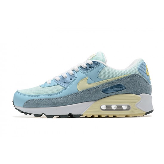 Nike Air Max 90 Uomo Scarpe Blu Bianco DM2829-001