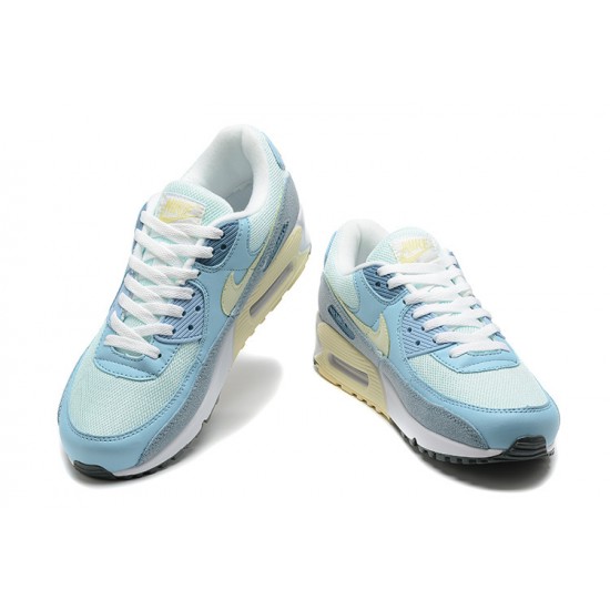 Nike Air Max 90 Uomo Scarpe Blu Bianco DM2829-001