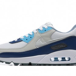 Nike Air Max 90 Uomo Scarpe Blu Bianco FD0664-400