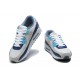 Nike Air Max 90 Uomo Scarpe Blu Bianco FD0664-400