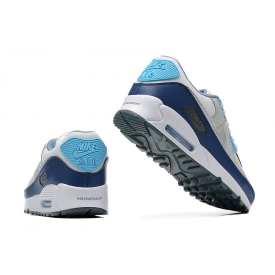 Nike Air Max 90 Uomo Scarpe Blu Bianco FD0664-400