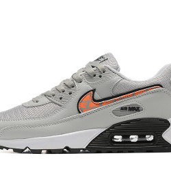 Nike Air Max 90 Uomo Scarpe Grigio Arancione