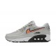 Nike Air Max 90 Uomo Scarpe Grigio Arancione