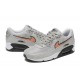 Nike Air Max 90 Uomo Scarpe Grigio Arancione