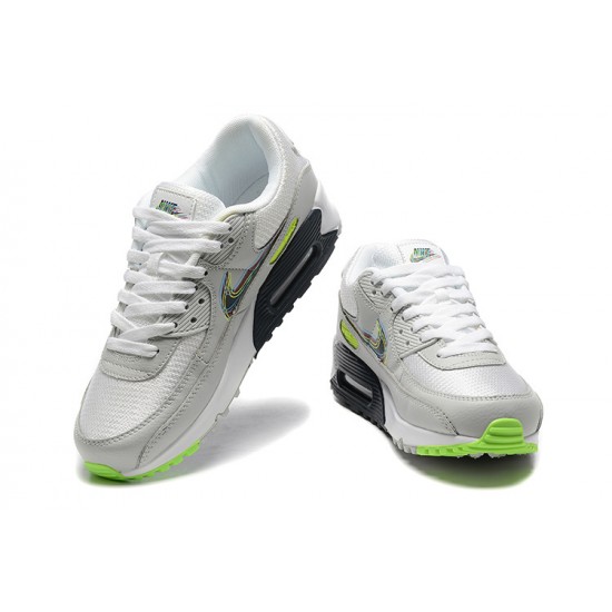 Nike Air Max 90 Uomo Scarpe Grigio Bianco and Nero