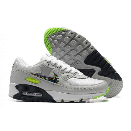 Nike Air Max 90 Uomo Scarpe Grigio Bianco and Nero