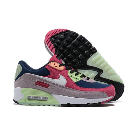 Nike Air Max 90 Uomo Scarpe Rosa Verde DM0035-500