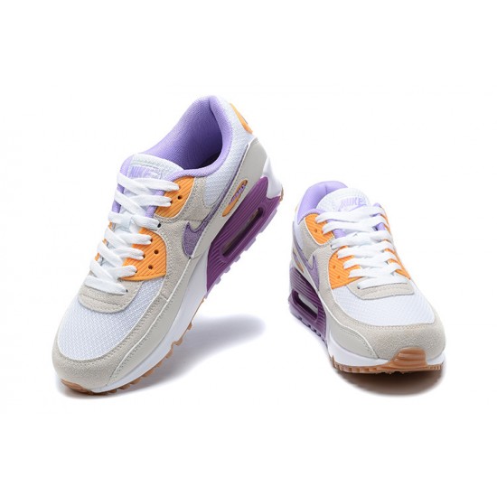 Nike Air Max 90 Uomo Scarpe Viola Bianco