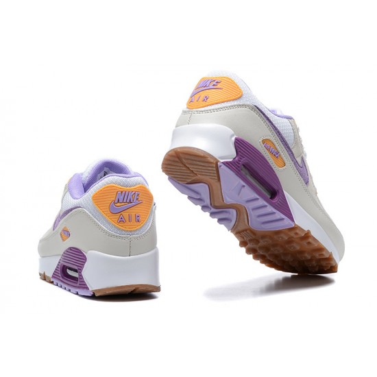 Nike Air Max 90 Uomo Scarpe Viola Bianco