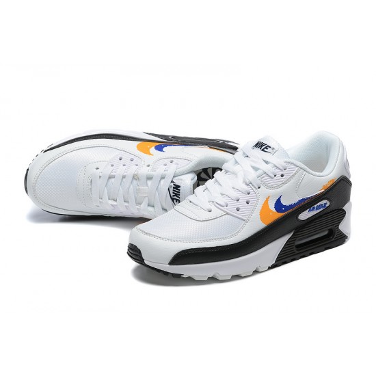 Nike Air Max 90 Uomo Scarpe Bianco Nero FD0654-400