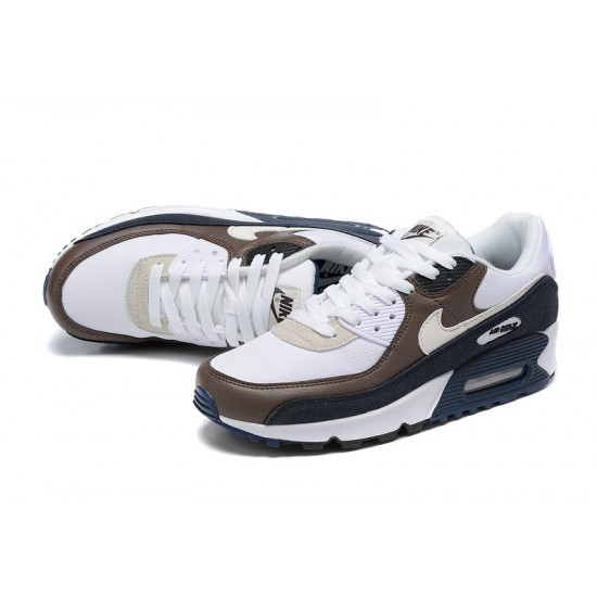 Nike Air Max 90 Uomo Scarpe Bianco Marrone DZ3522-002