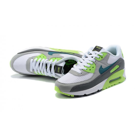 Nike Air Max 90 Uomo Scarpe Bianco Grigio DJ6897-100