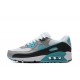 Nike Air Max 90 Uomo Scarpe Bianco Grigio and Blu