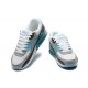 Nike Air Max 90 Uomo Scarpe Bianco Grigio and Blu