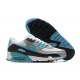 Nike Air Max 90 Uomo Scarpe Bianco Grigio and Blu