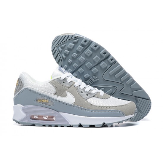 Nike Air Max 90 Uomo Scarpe Bianco Grigio and Verde