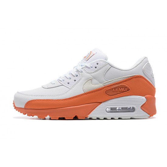 Nike Air Max 90 Uomo Scarpe Bianco Arancione DM0958-100