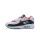 Nike Air Max 90 Uomo Scarpe Bianco Rosso DJ5170-100