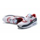 Nike Air Max 90 Uomo Scarpe Bianco Rosso DJ5170-100