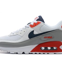 Nike Air Max 90 Uomo Scarpe Bianco Rosso