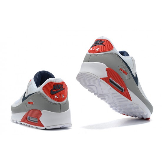 Nike Air Max 90 Uomo Scarpe Bianco Rosso