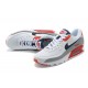 Nike Air Max 90 Uomo Scarpe Bianco Rosso