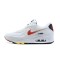 Nike Air Max 90 Uomo Scarpe Bianco and Rosso